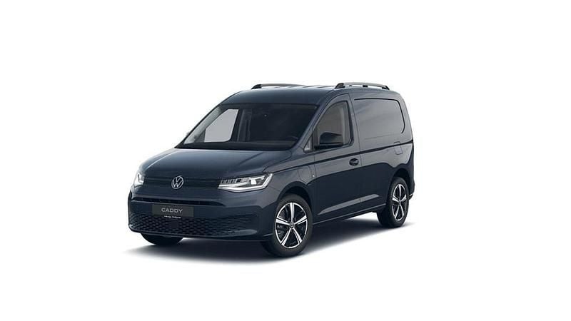 Ny VW Caddy 116 HK (85 kW) 2025 Blå (starlight blue metallic) Minibuss