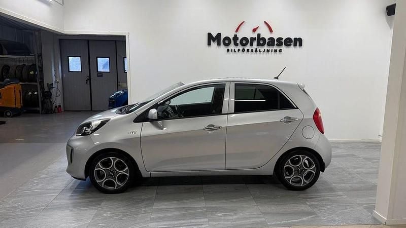 Begagnad Kia Picanto 69 HK (50 kW) 2015 Grå Halvkombi