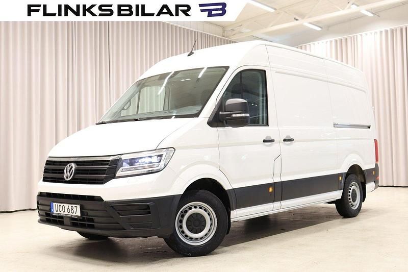 Vit Begagnad 2018 VW Crafter Van | 309 900 kr (Marknadspris) - Bild 1/4