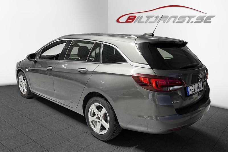 Begagnad Opel Astra Dynamic 126 HK (92 kW) 2017 Grå Kombi