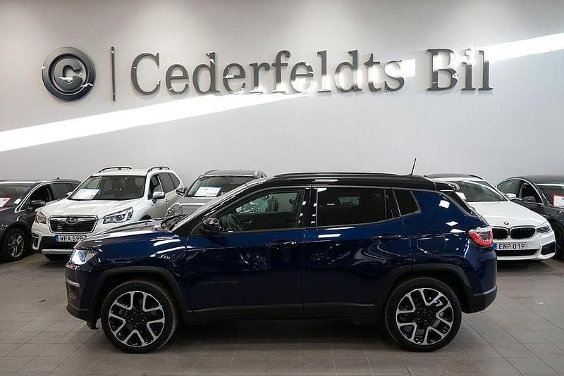Blå Begagnad 2020 Jeep Compass SUV | 239 900 kr (Marknadspris) - Bild 1/3