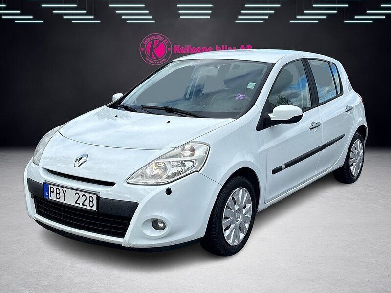 Vit Begagnad 2010 Renault Clio R.S. Halvkombi | 37 900 kr (Marknadspris) - Bild 1/4