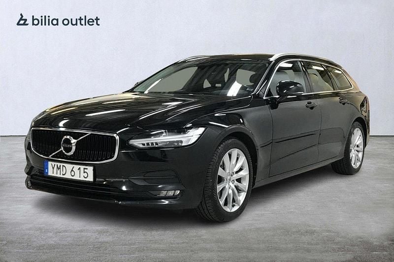Svart Begagnad 2017 Volvo V90 Business Edition Kombi | 219 900 kr (Marknadspris) - Bild 1/3