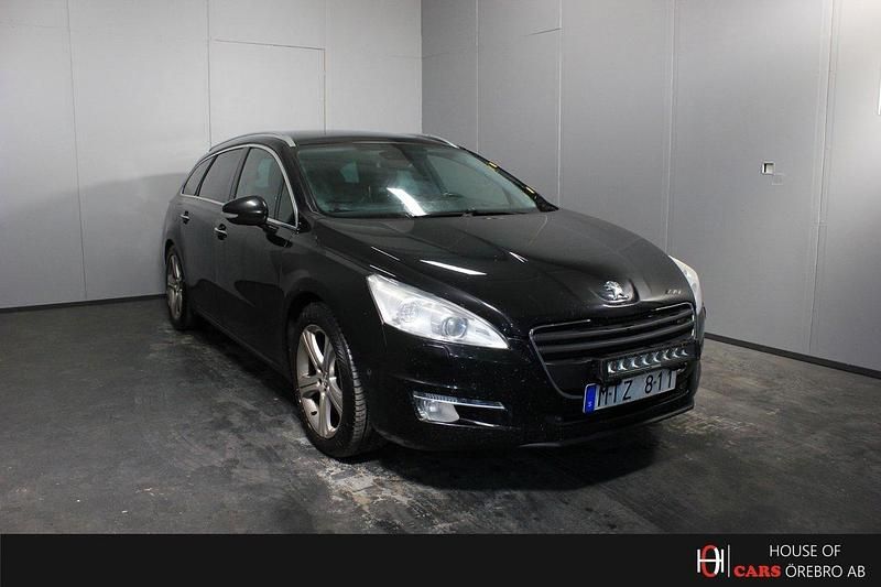 Svart Begagnad 2012 Peugeot 508 GT Kombi | 47 900 kr (Marknadspris) - Bild 1/4