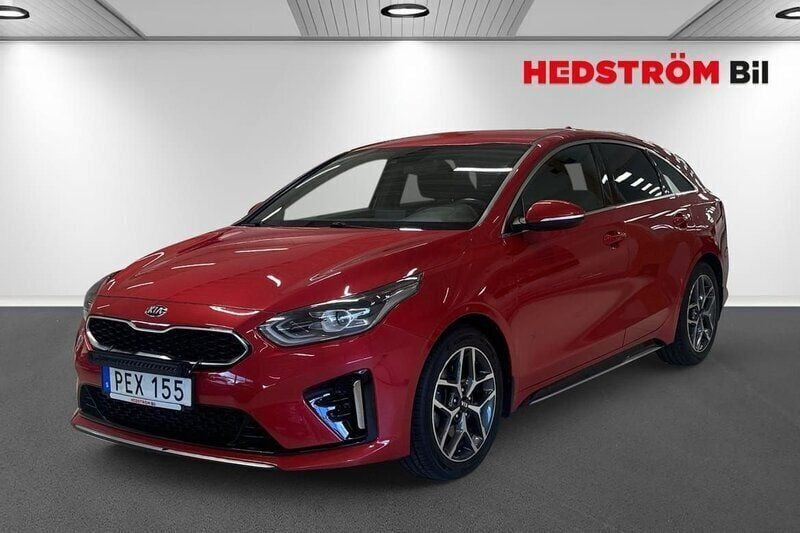 Röd Begagnad 2019 Kia Ceed Kombi | 239 000 kr (Lite dyr) - Bild 1/4