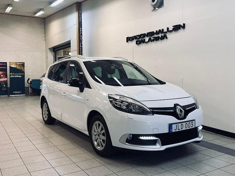 Begagnad Renault Grand Scénic III LIMITED 110 HK (80 kW) 2015 Vit Minibuss