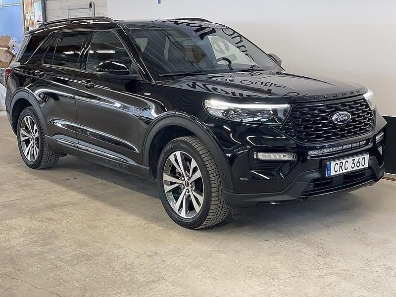 Begagnad Ford Explorer ST 363 HK (266 kW) 2021 Svart SUV