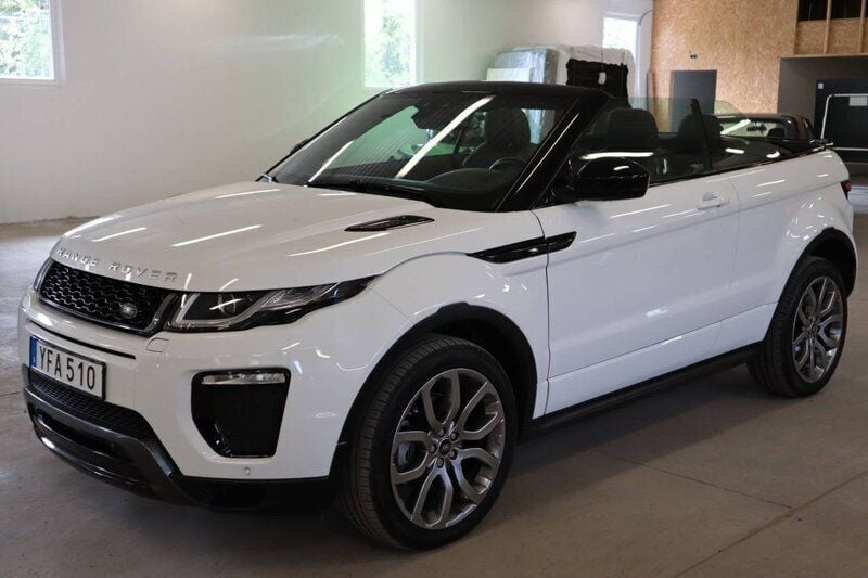 Vit Begagnad 2016 Land Rover Range Rover evoque HSE Cab | 389 900 kr - Bild 1/4