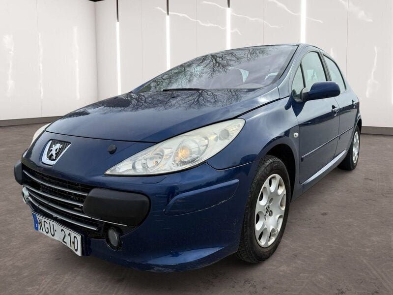 Blå Begagnad 2006 Peugeot 307 Halvkombi | 43 900 kr (Lite dyr) - Bild 1/4