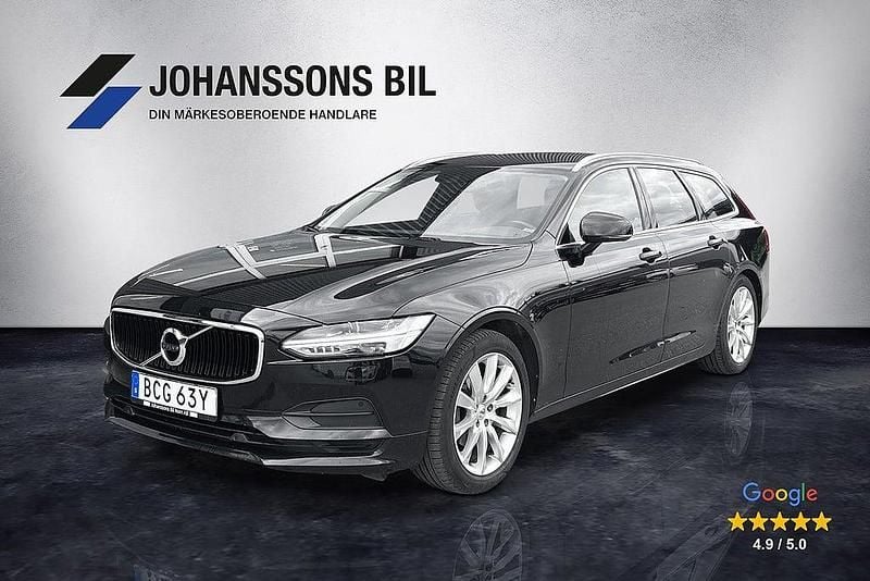 Begagnad Volvo V90 150 HK (110 kW) 2019 Svart Kombi