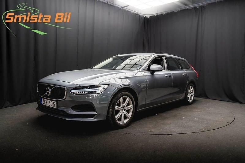 Grå Begagnad 2018 Volvo V90 Kombi | 229 600 kr (Marknadspris) - Bild 1/3