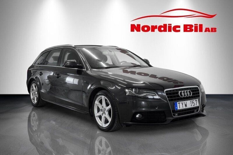 Mörkgrå (grå) Begagnad 2009 Audi A4 Proline Kombi | 49 900 kr - Bild 1/4