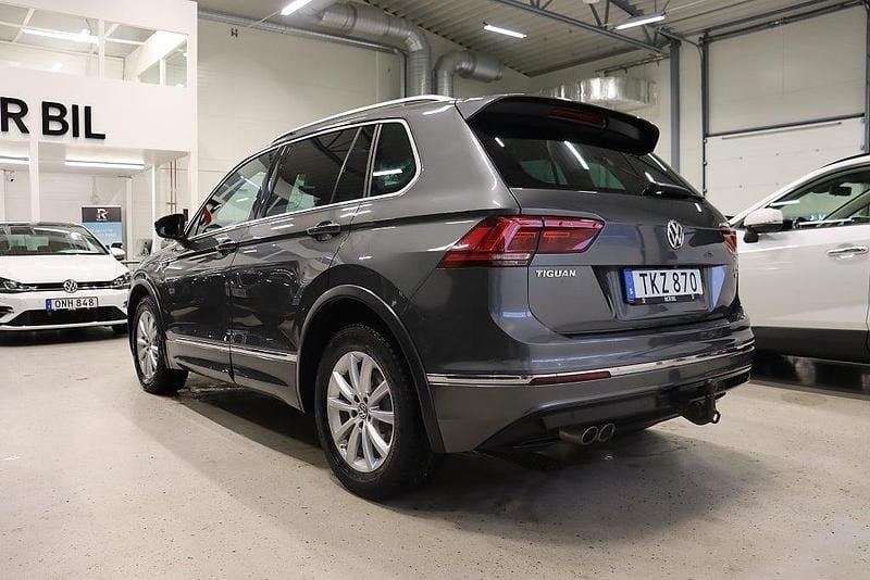Begagnad VW Tiguan GT 190 HK (139 kW) 2018 Grå SUV