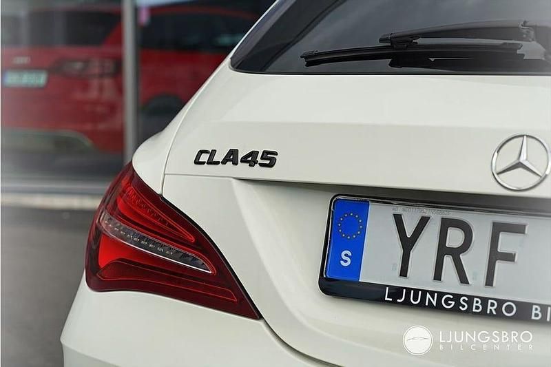 Begagnad Mercedes CLA45 AMG AMG 381 HK (280 kW) 2017 Vit Kombi
