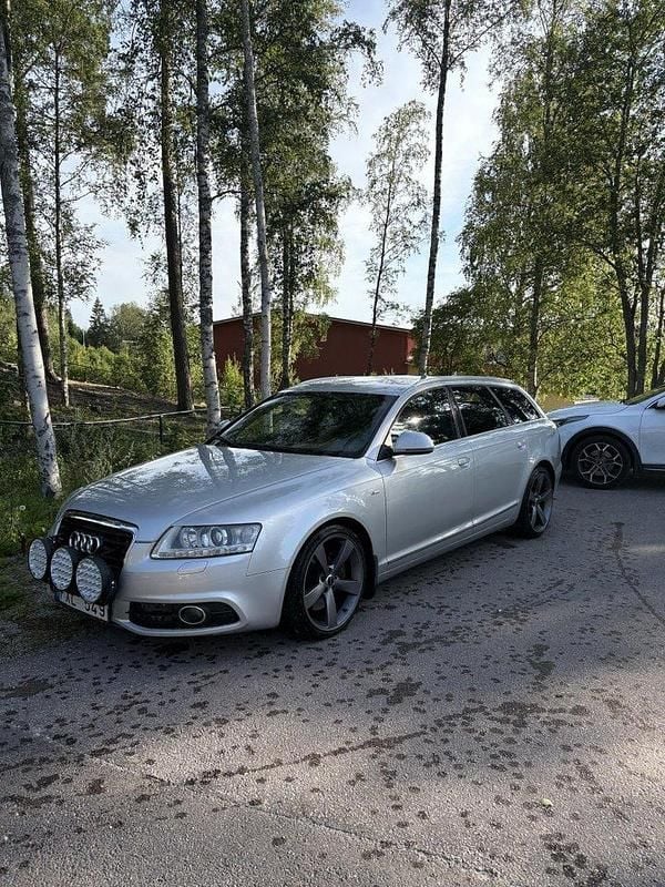 Silver Begagnad 2009 Audi A6 Kombi | 75 000 kr (Lite dyr) - Bild 1/4