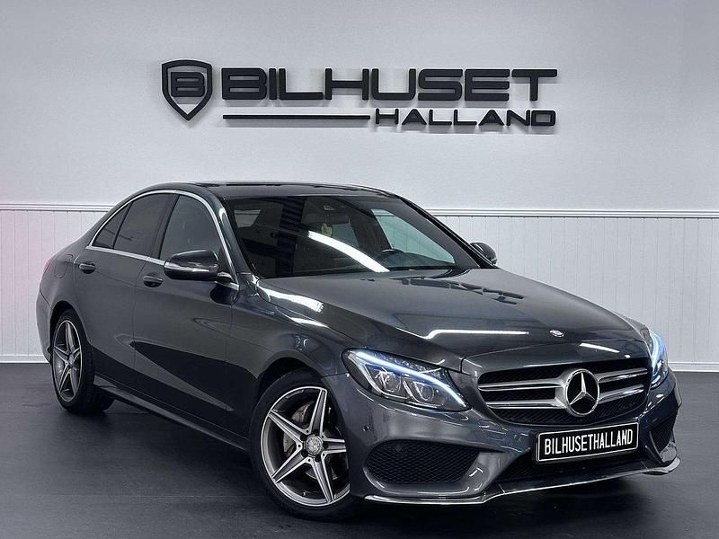 Begagnad 2015 Mercedes C220 AMG line Sedan | 219 900 kr (Lite dyr) - Bild 1/4