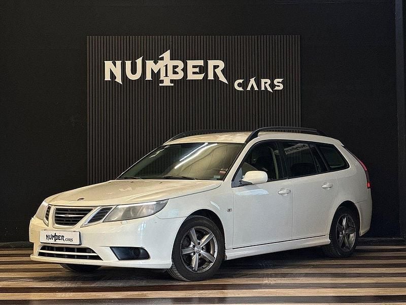 Vit Begagnad 2007 Saab 9-3 Linear Kombi | 29 900 kr (Marknadspris) - Bild 1/4