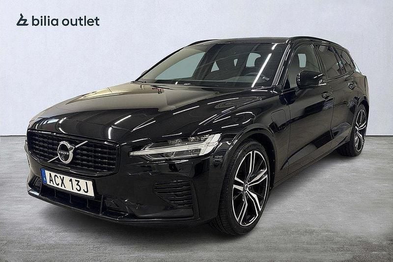 Svart Begagnad 2022 Volvo V60 R-Design Kombi | 449 900 kr (Lite dyr) - Bild 1/3