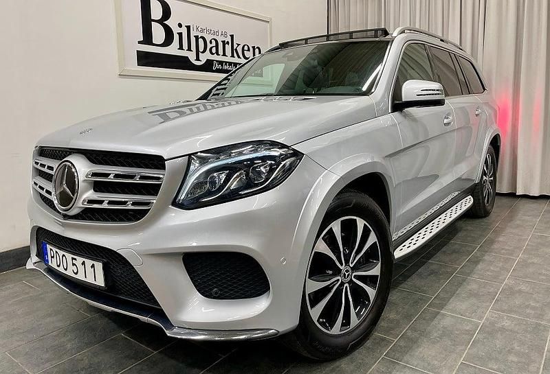 Silver Begagnad 2016 Mercedes GLS350 AMG line SUV | 439 900 kr (Lite dyr) - Bild 1/3