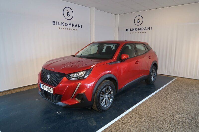 Röd Begagnad 2021 Peugeot 2008 Active SUV | 179 800 kr (Marknadspris) - Bild 1/4
