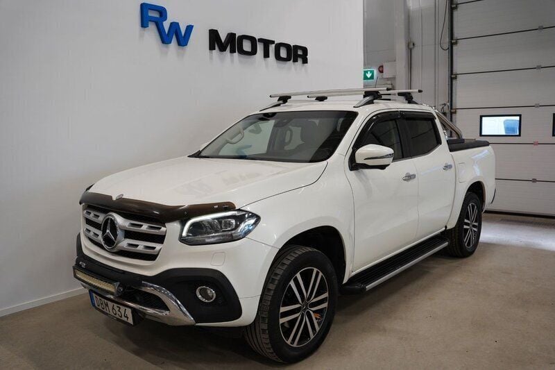 Vit Begagnad 2018 Mercedes X250 Style Pickup | 239 900 kr (Bra pris) - Bild 1/4