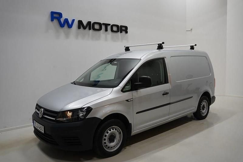 Silver Begagnad 2018 VW Caddy Maxi Minibuss | 147 800 kr (Bra pris) - Bild 1/4