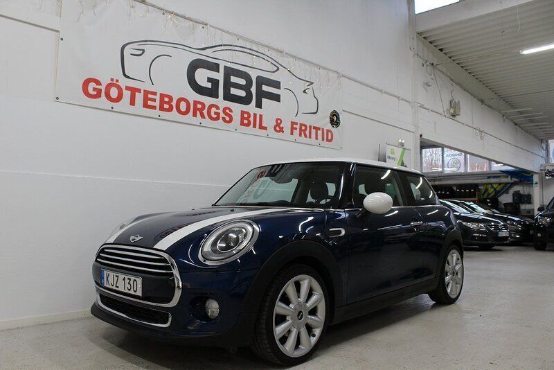 Blå Begagnad 2014 Mini Cooper D Halvkombi | 89 900 kr (Bra pris) - Bild 1/3