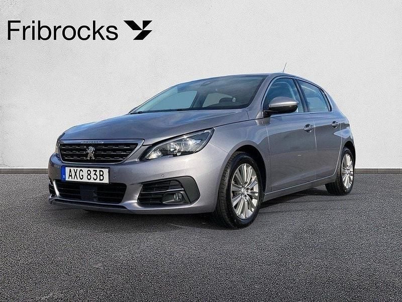 Grå Begagnad 2019 Peugeot 308 Allure Halvkombi | 149 900 kr (Marknadspris) - Bild 1/4