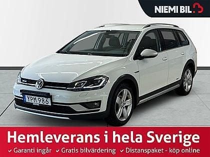 Begagnad VW Golf Alltrack S 184 HK (135 kW) 2017 Vit Kombi