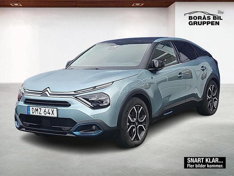Blå Begagnad 2022 Citroën e-C4 Shine Halvkombi | 209 000 kr (Lite dyr) - Bild 1/1