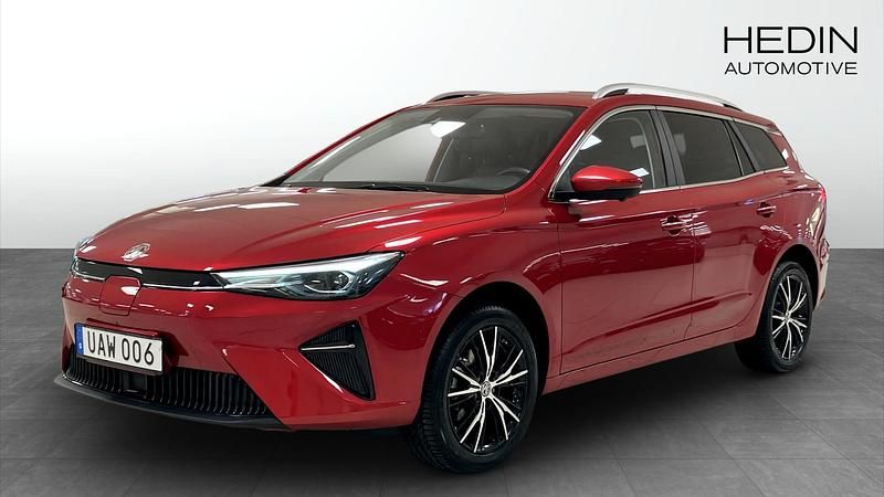 Röd Begagnad 2022 MG MG5 EV Luxury Kombi | 219 900 kr - Bild 1/4