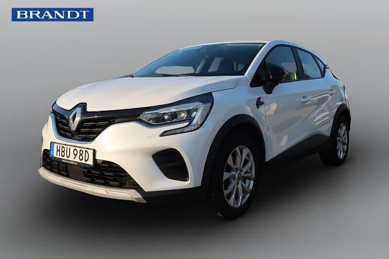 Vit Begagnad 2022 Renault Captur Zen SUV | 229 900 kr (Lite dyr) - Bild 1/4
