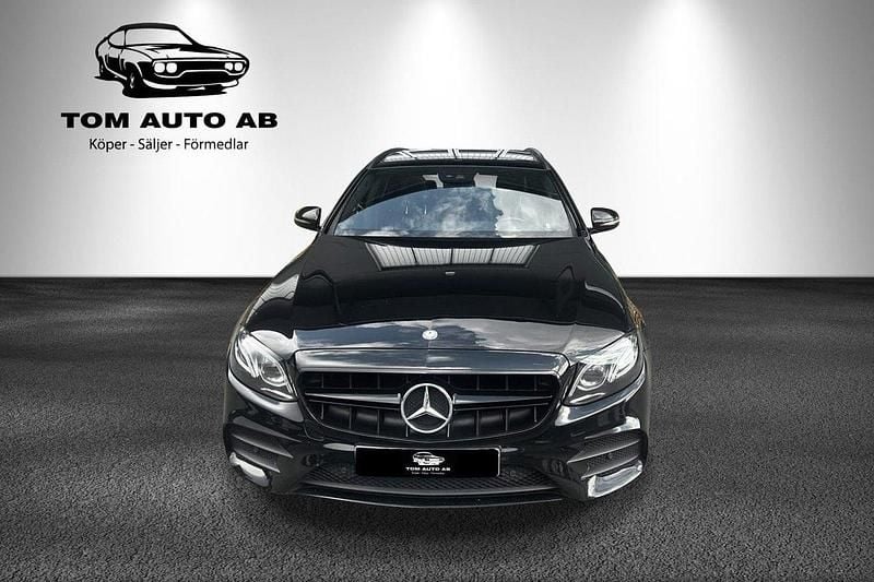 Svart Begagnad 2016 Mercedes E220 AMG line Kombi | 229 900 kr (Marknadspris) - Bild 1/4