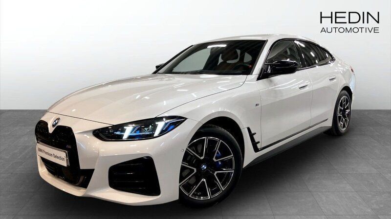 Vit (white) Begagnad 2024 BMW i4 Comfort Edition Sedan | 748 700 kr (Dyr) - Bild 1/4