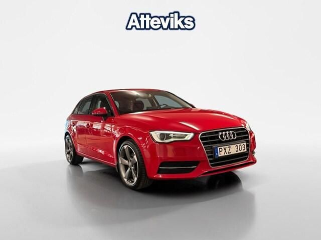 Begagnad Audi A3 Proline 106 HK (77 kW) 2013 Röd