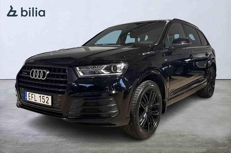 Svart Begagnad 2016 Audi Q7 SUV | 349 000 kr - Bild 1/1