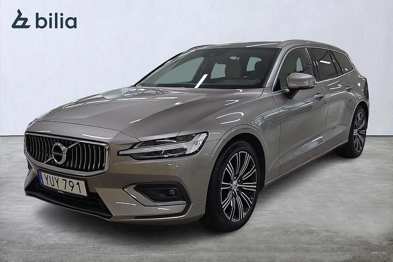 Grå Begagnad 2018 Volvo V60 Inscription Kombi | 274 000 kr (Marknadspris) - Bild 1/3