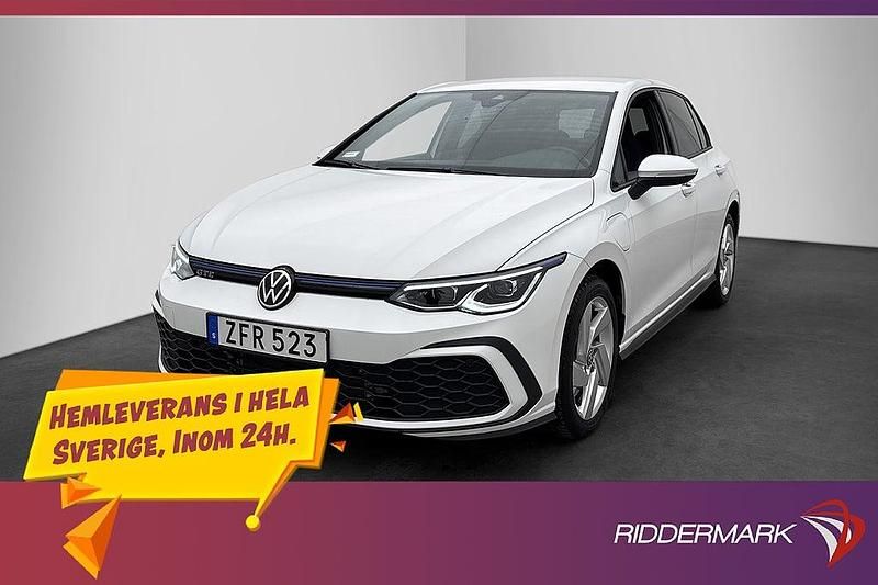 Vit Begagnad 2021 VW Golf VII GTE | 324 800 kr - Bild 1/3