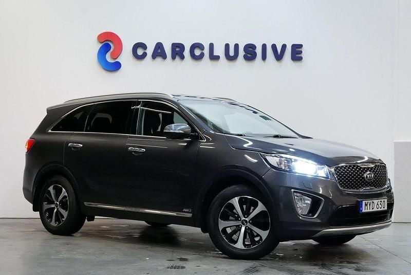 Grå Begagnad 2016 Kia Sorento 2 SUV | 189 900 kr (Bra pris) - Bild 1/4