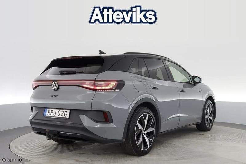 Begagnad VW ID.4 GTX 250 kW (340 HK) 2023 Grå SUV
