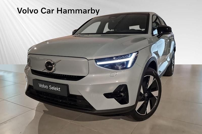 Grå Begagnad 2024 Volvo EC40 Single Motor Extended Range SUV | 469 000 kr (Dyr) - Bild 1/3
