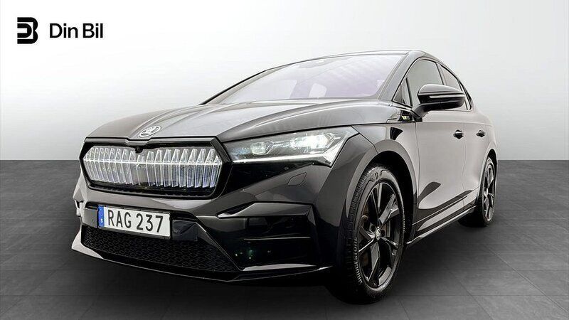 Svart Begagnad 2023 Skoda Enyaq iV RS SUV | 444 900 kr - Bild 1/4