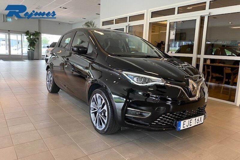 Begagnad Renault Zoe Intens 100 kW (136 HK) 2019 Svart Halvkombi