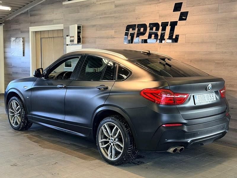 Begagnad BMW X4 M Sport 258 HK (189 kW) 2015 Grå SUV