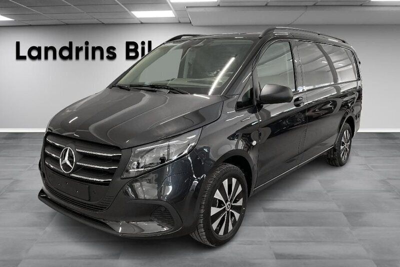 Mörkgrå (grafitgrå metallic) Begagnad 2025 Mercedes e-Vito Van | 649 875 kr - Bild 1/4