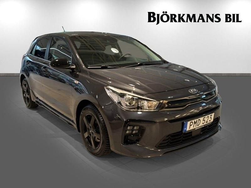Begagnad Kia Rio GT-Line 120 HK (88 kW) 2018 Grå Halvkombi