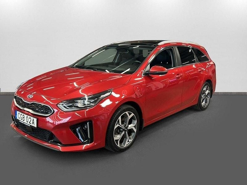 Röd Begagnad 2020 Kia Ceed Sportswagon 2 Kombi | 209 900 kr (Bra pris) - Bild 1/4