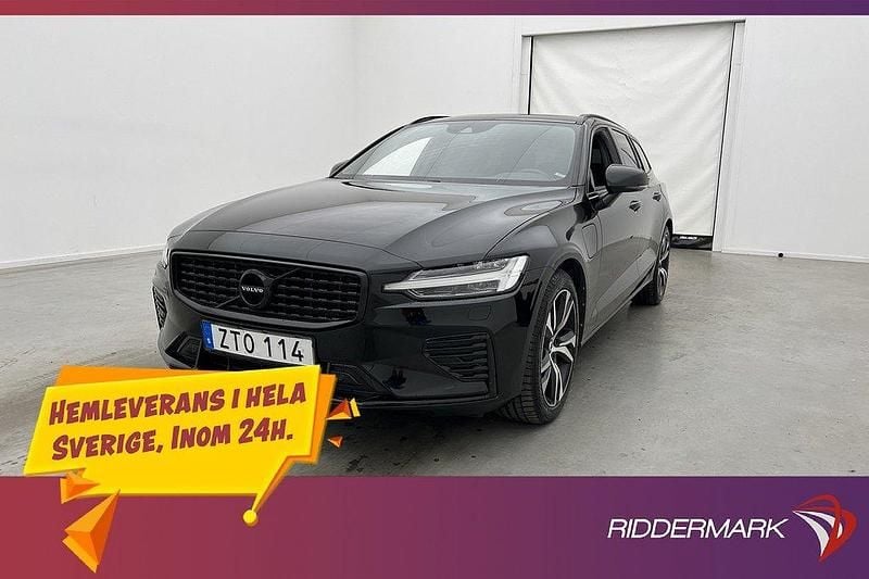 Svart Begagnad 2019 Volvo V60 R-Design Kombi | 314 800 kr (Bra pris) - Bild 1/3