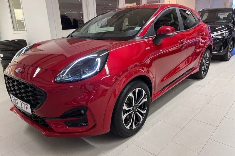 Röd Begagnad 2022 Ford Puma ST-Line SUV | 239 900 kr (Dyr) - Bild 1/4