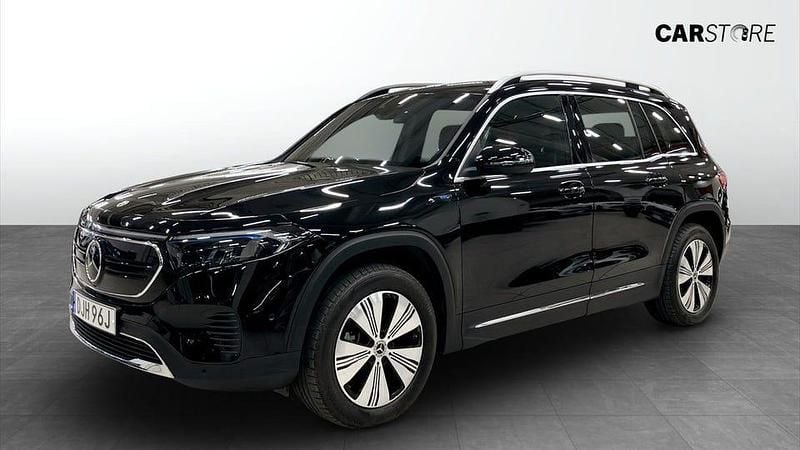 Svart Begagnad 2022 Mercedes EQB300 SUV | 369 900 kr (Bra pris) - Bild 1/4